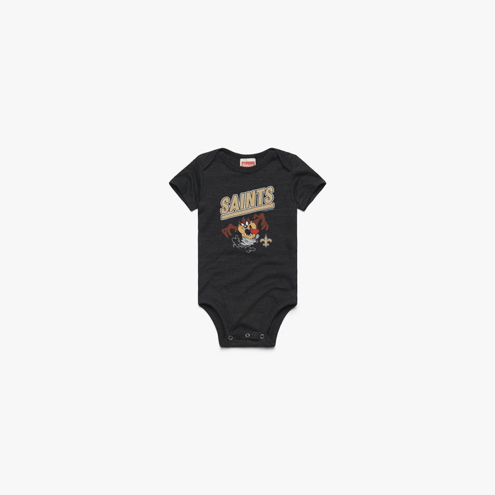 Looney Tunes Taz x New Orleans Saints Baby One Piece