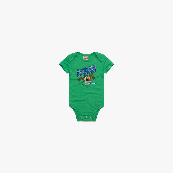 Looney Tunes Taz x Seattle Seahawks Baby One Piece