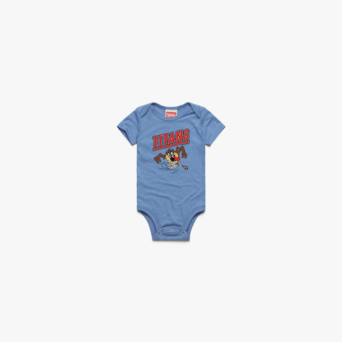 Looney Tunes Taz x Tennessee Titans Baby One Piece