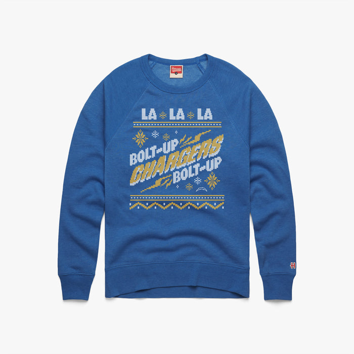 Los Angeles Chargers Holiday Crewneck