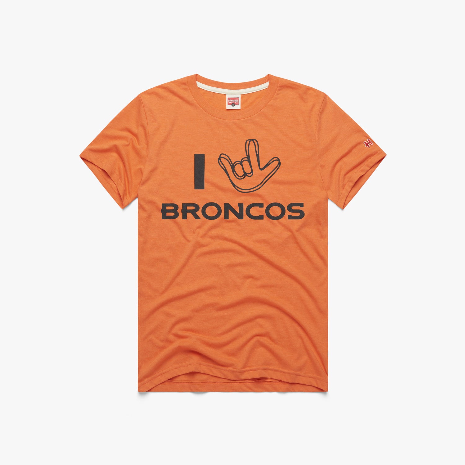 Nike Men's Denver Broncos Legend Logo T-Shirt - Orange - XXL Each