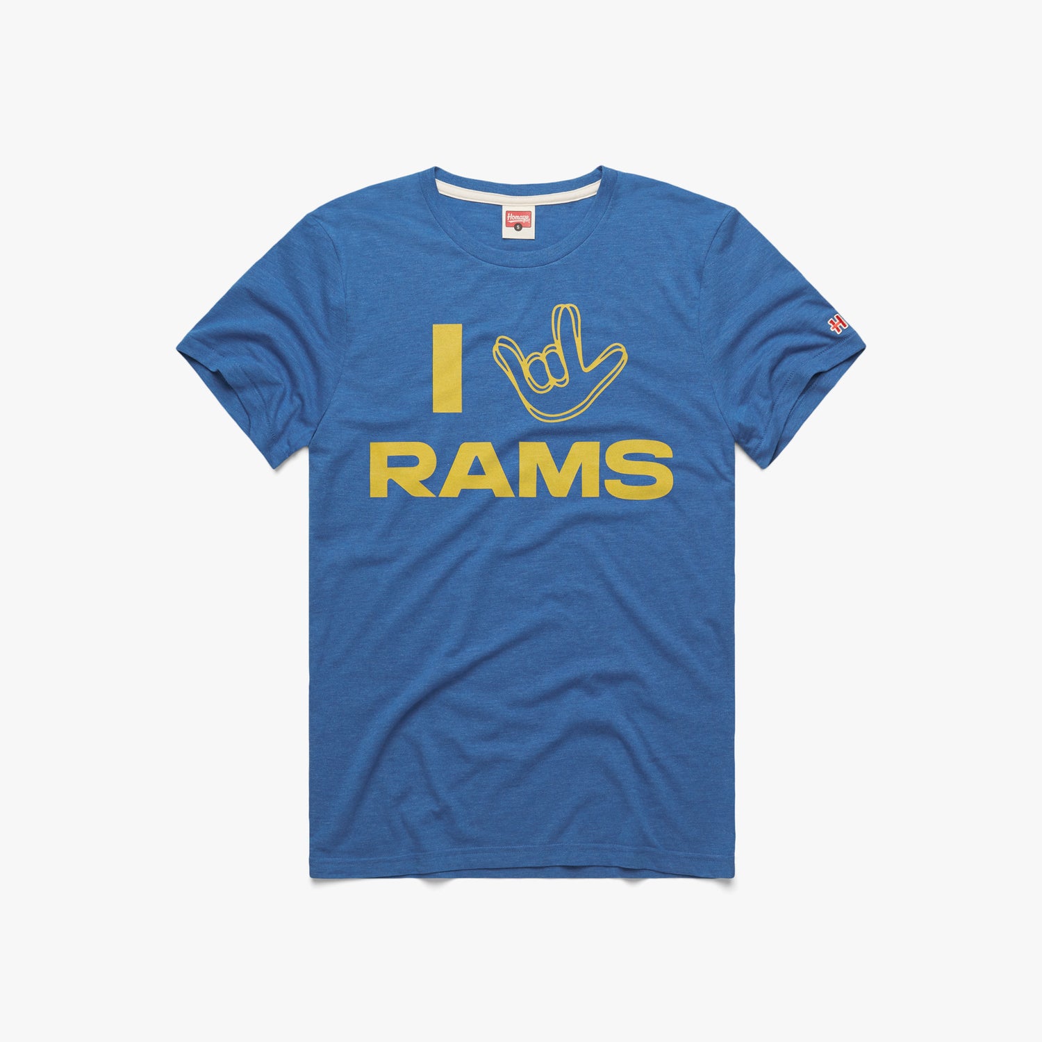 Homage x Spongebob Royal Los Angeles Rams T-Shirt