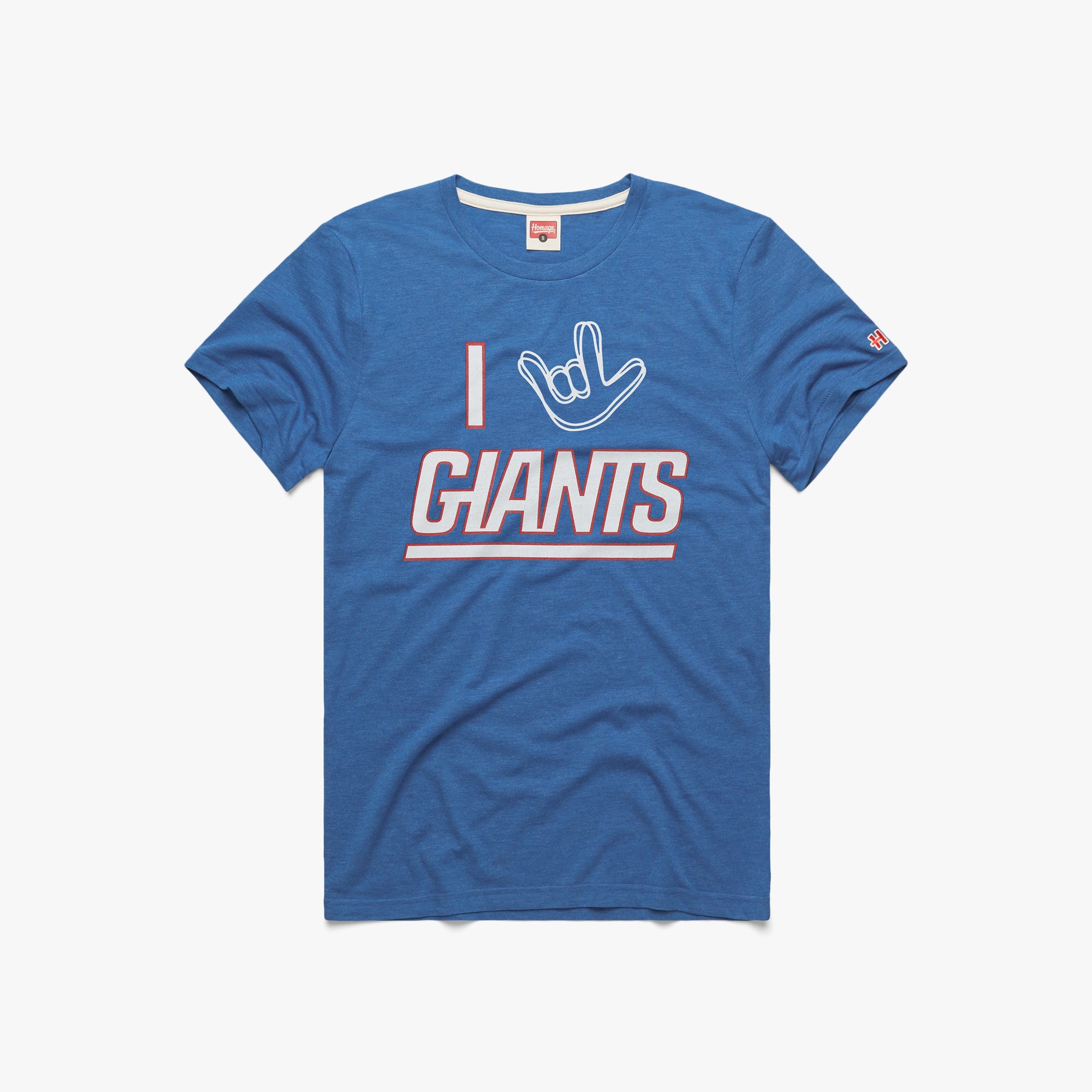 New York Giants Homage The Nfl Asl Collection By Love Sign 2023 Nfl Shop  Shirt