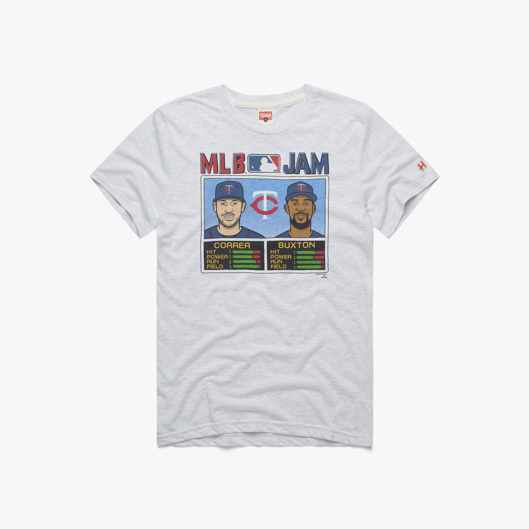 New From HOMAGE: Twins MLB Jam T's