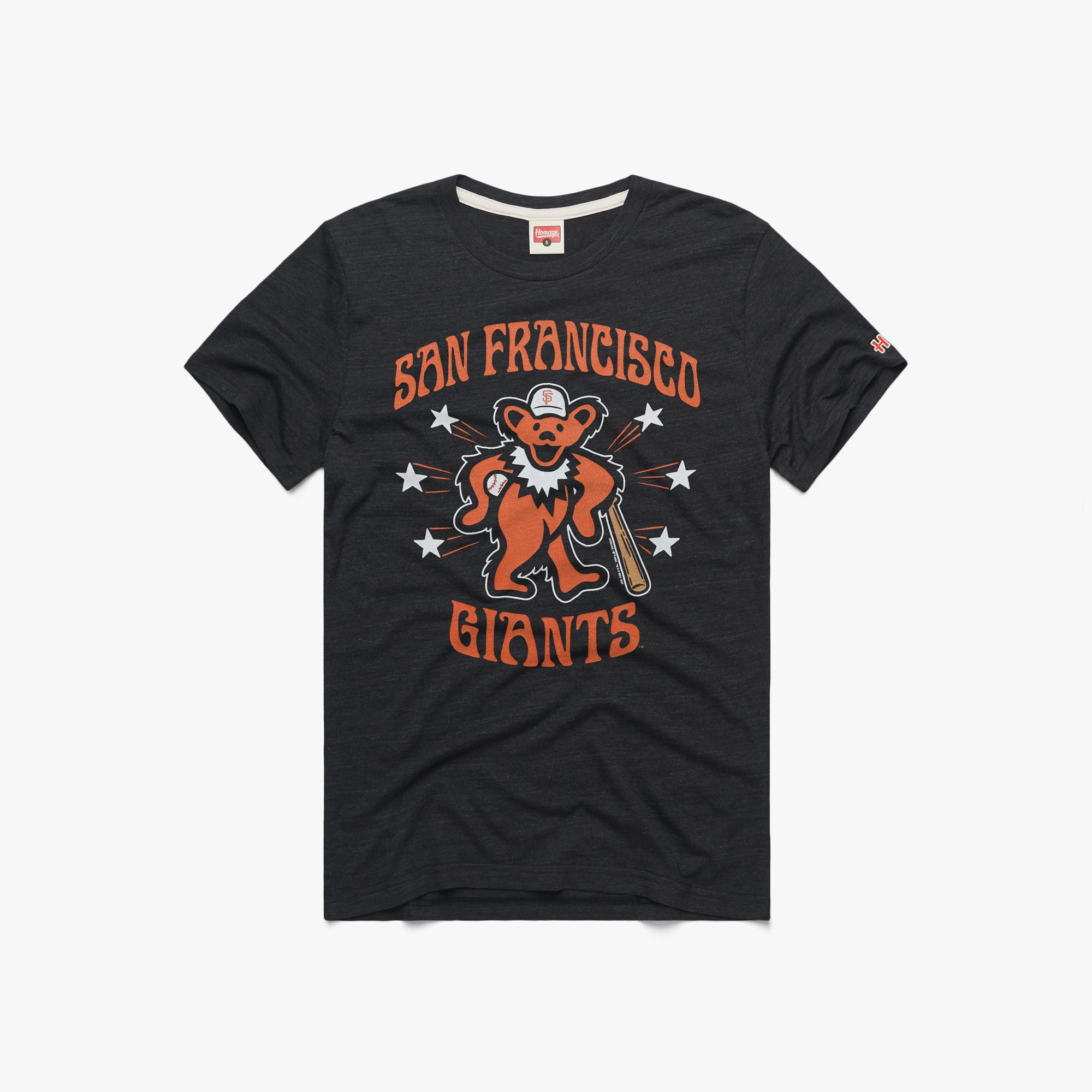 Men's San Francisco Giants '47 Black Team Logo T-Shirt