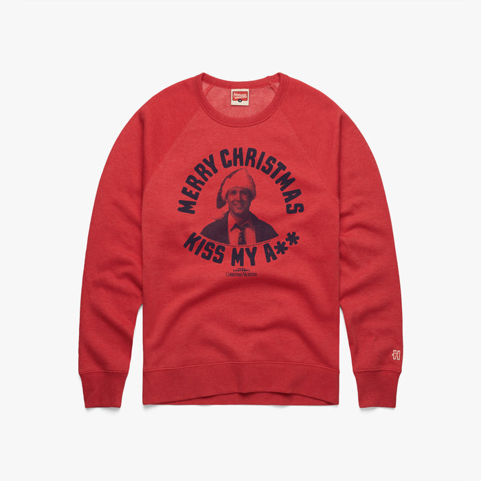 Merry Christmas Kiss My Ass Crewneck