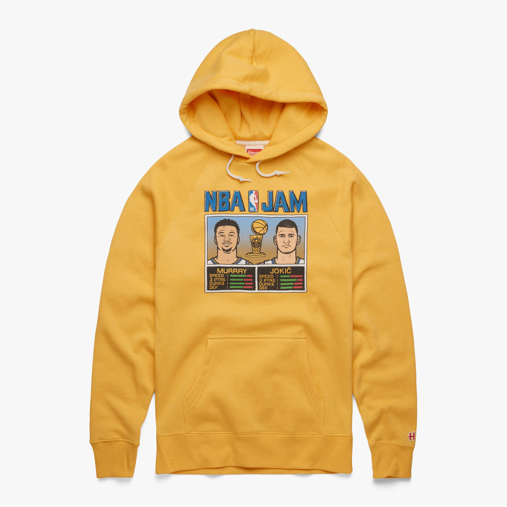 NBA Jam Nuggets 2023 Champs Murray And Jokic Hoodie | 2023 NBA Champs ...