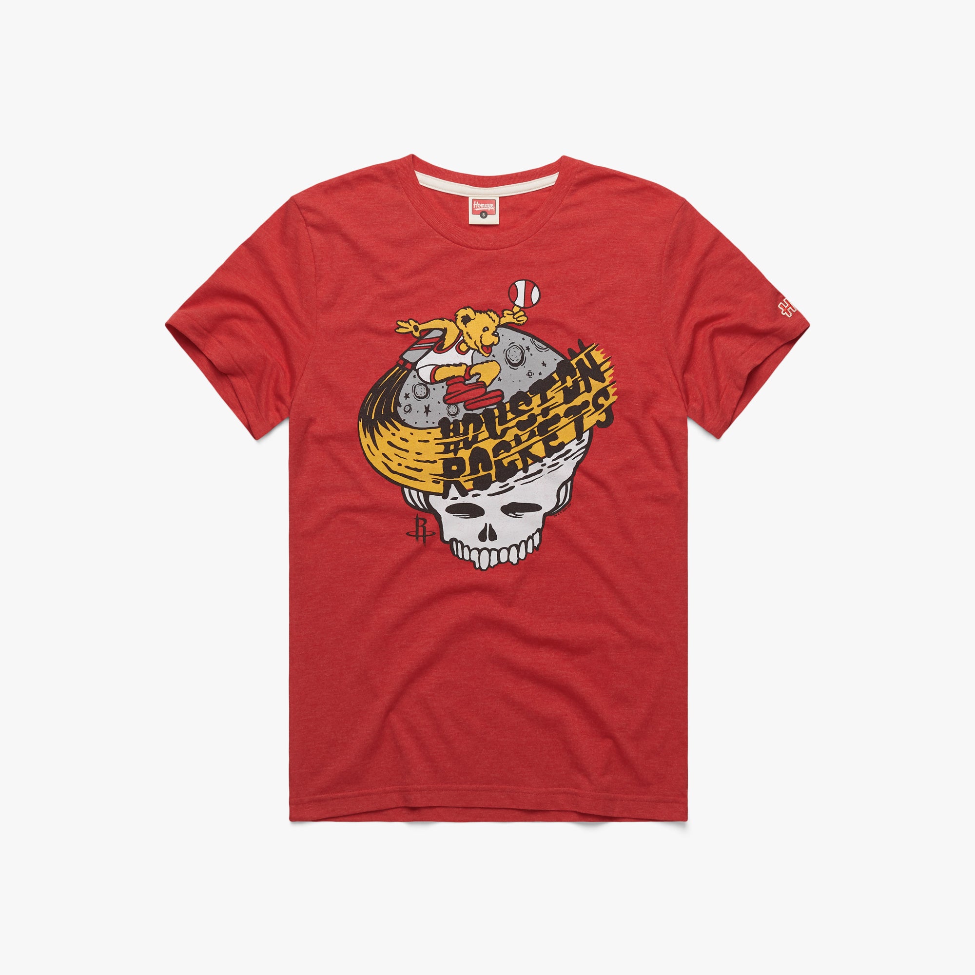 Vintage Graphic Basketball Tees Houston Rockets HOMAGE