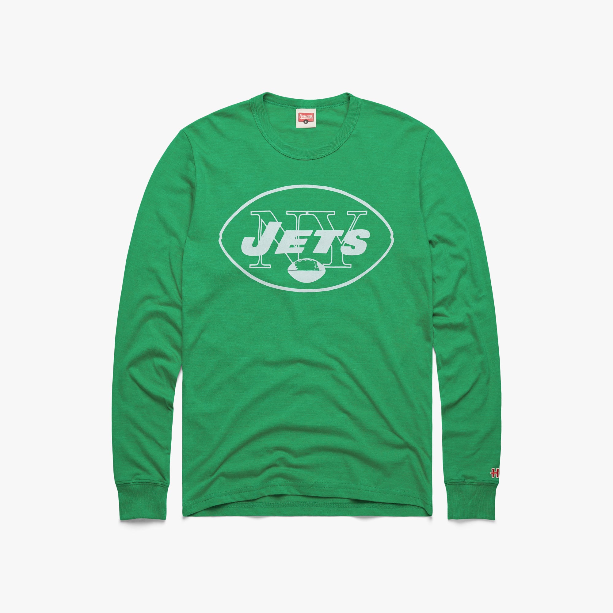 New era New York Jets Team Logo Short Sleeve T-Shirt White