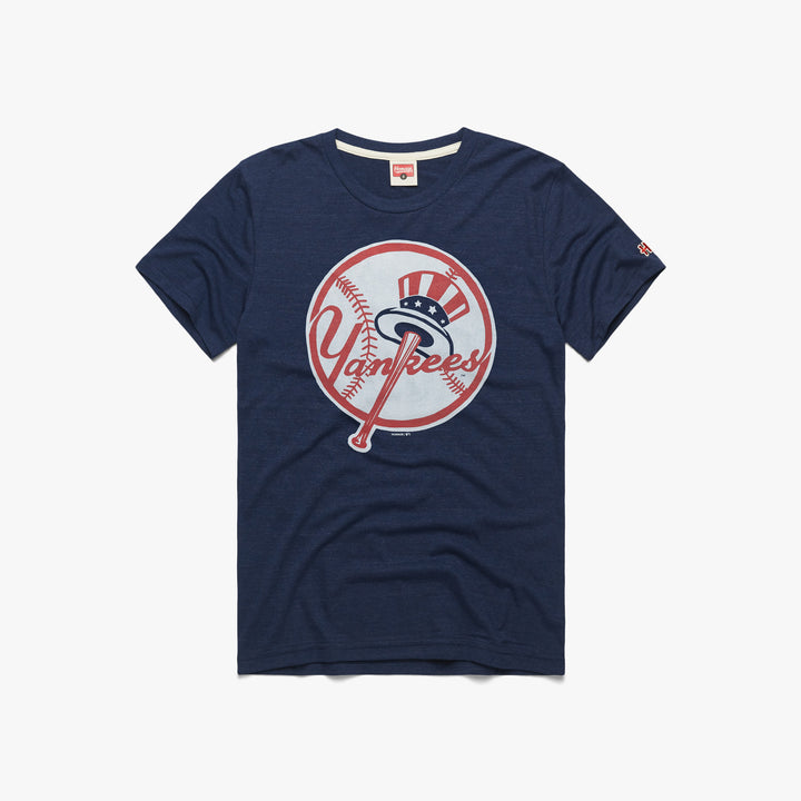 Original best dad ever MLB New York Yankees logo 2023 T-shirt