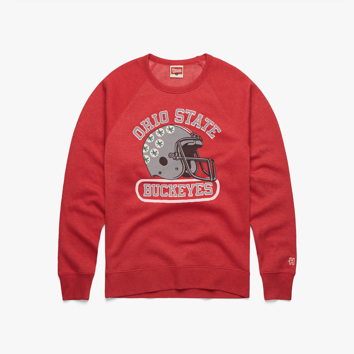 Ohio State Buckeyes Helmet Crewneck