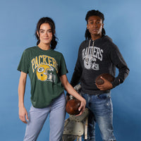 Green Bay Gone Fishing T-Shirt from Homage. | Officially Licensed Vintage NFL Apparel from Homage Pro Shop.