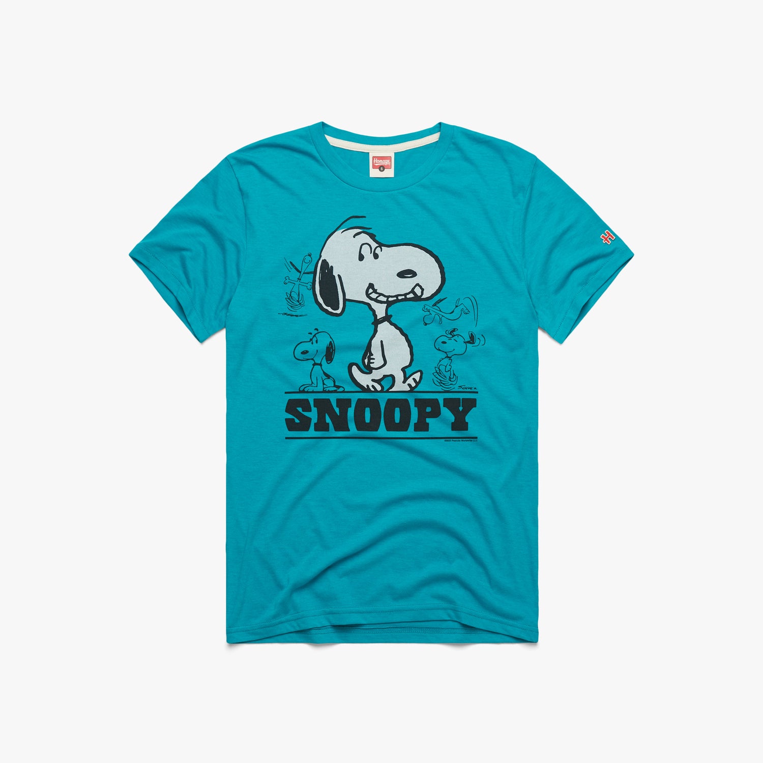 Peanuts Snoopy | T-Shirt Retro Brown – Comic Charlie HOMAGE
