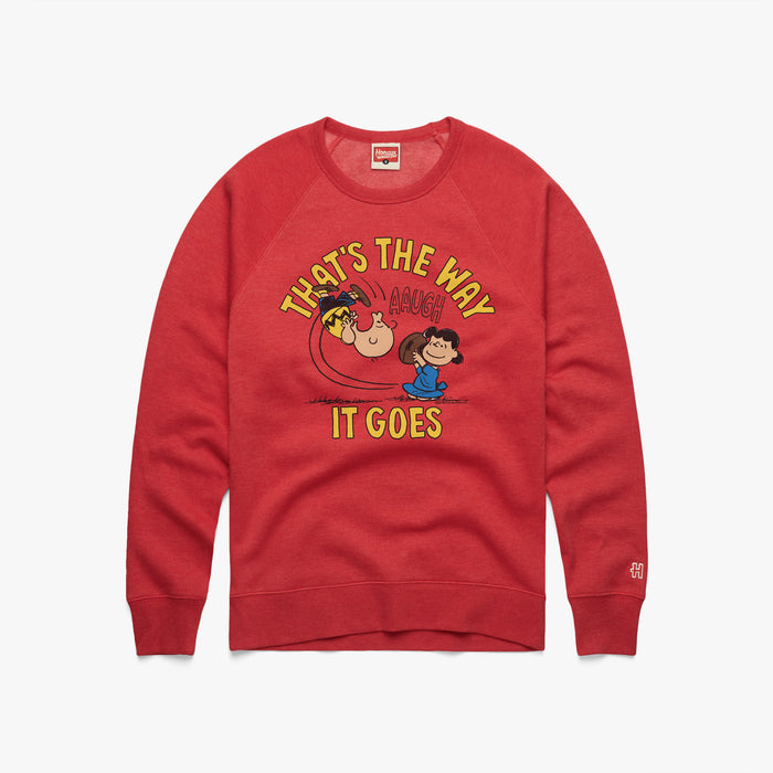 Peanuts That's The Way It Goes Crewneck