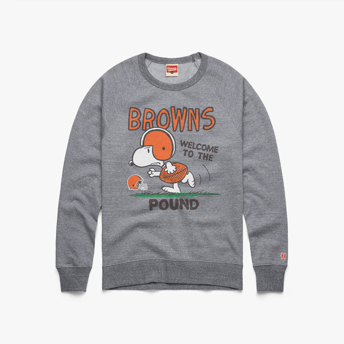 Peanuts x Cleveland Browns Welcome To The Pound Crewneck