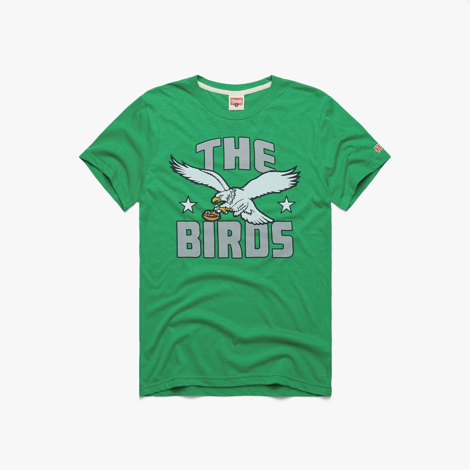 Philadelphia Eagles The Birds Green Shirt