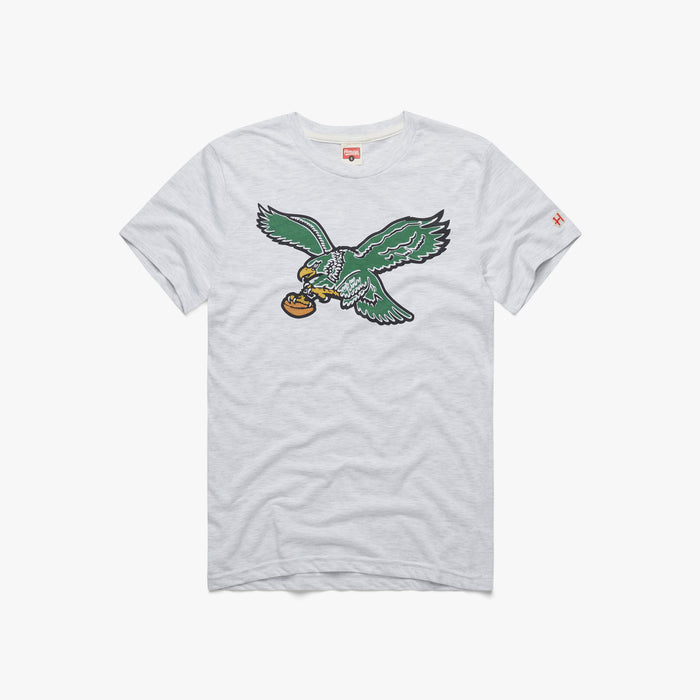 Philadelphia Eagles Color Splash T-Shirt | Kelly Green Eagles Apparel from Homage. | Officially Licensed NFL Apparel from Homage Pro Shop.