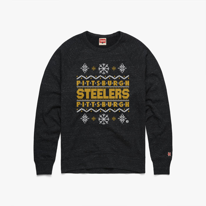 Pittsburgh Steelers Holiday Crewneck