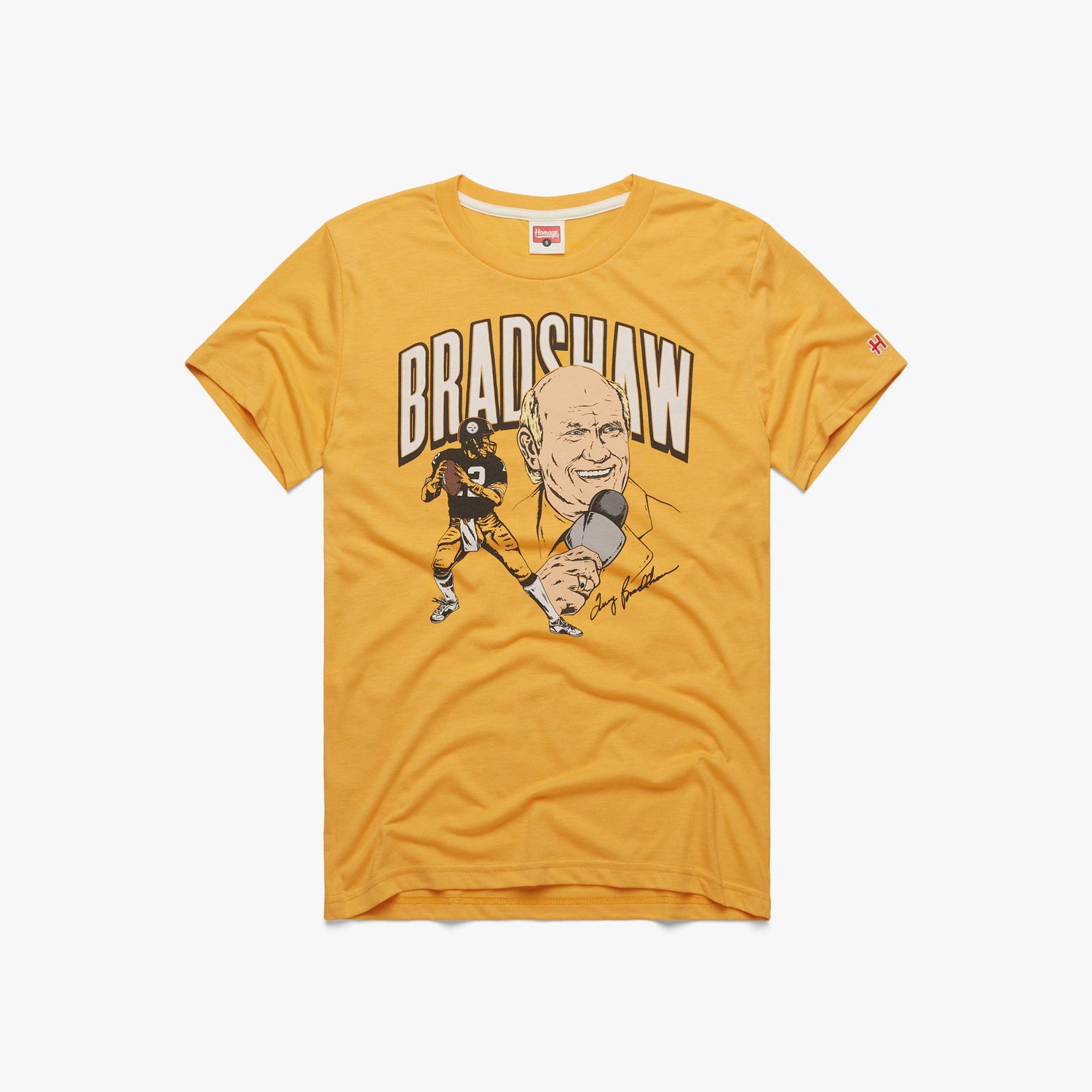 Pittsburgh Steelers Terry Bradshaw Signature Shirt