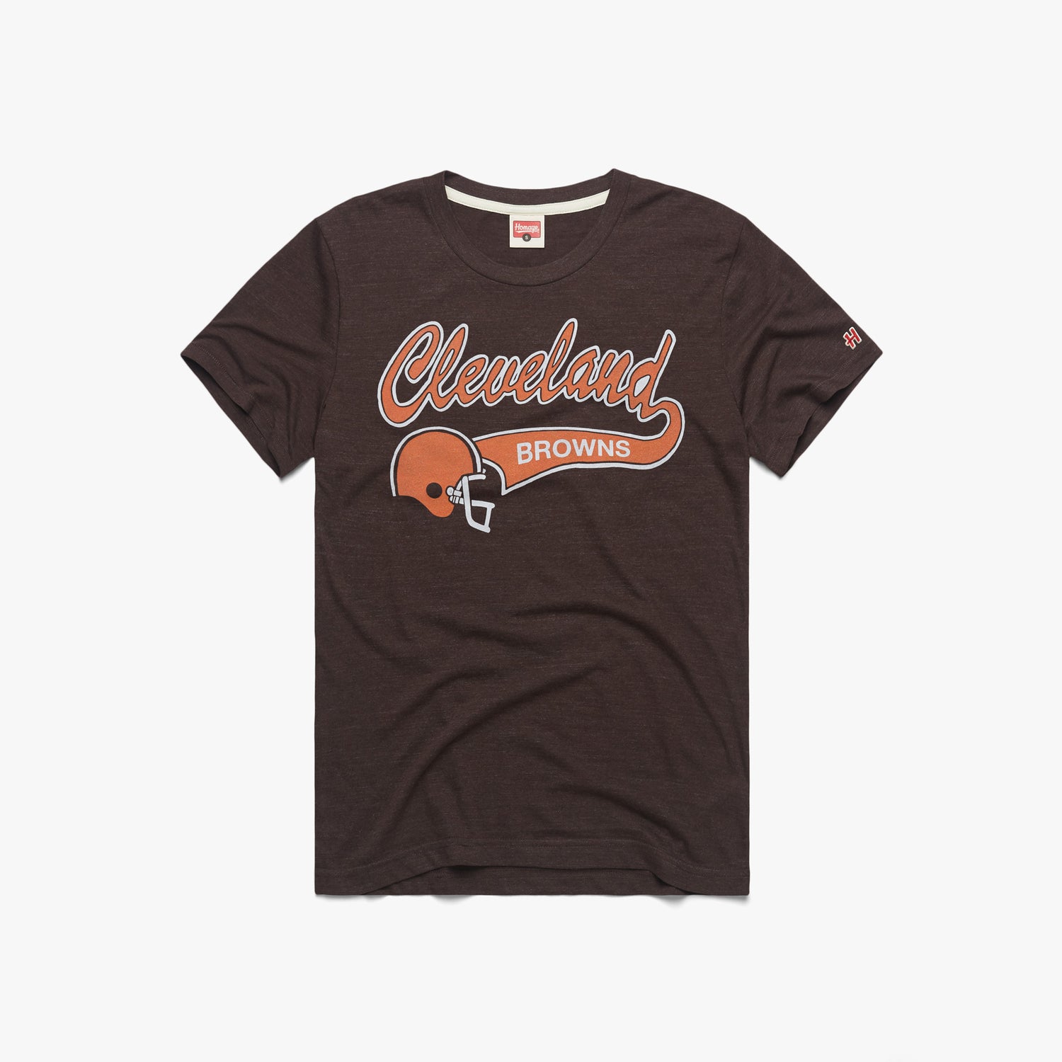 Retro HOMAGE NFL Cleveland Browns T-Shirt LARGE