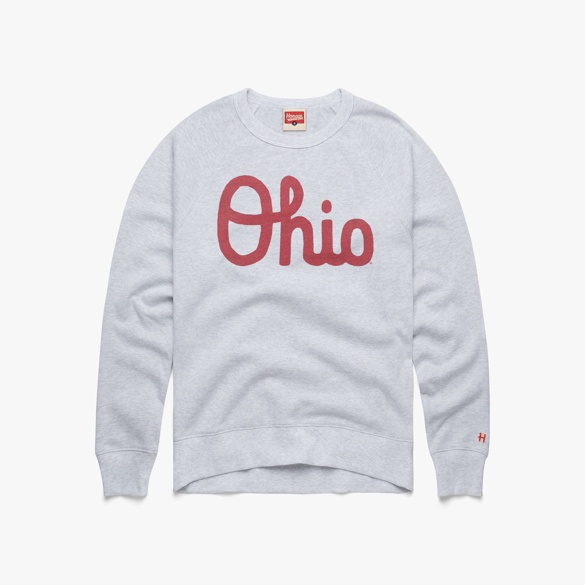 Script Ohio Crewneck  Retro Ohio State University Sweatshirt – HOMAGE