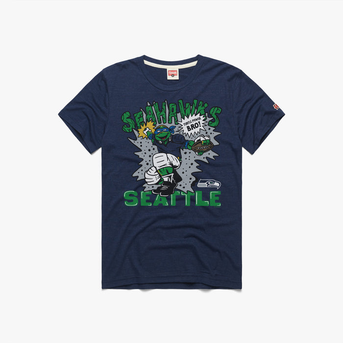 TMNT Leonardo x Seattle Seahawks