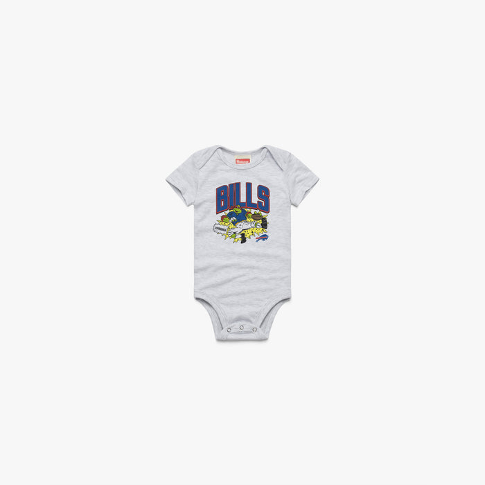 TMNT Raphael x Buffalo Bills Baby One Piece