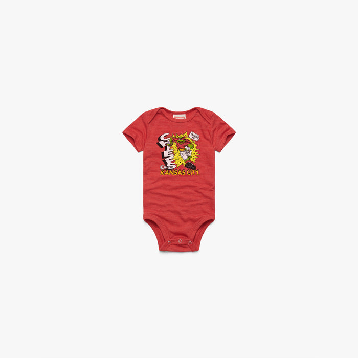 TMNT Raphael x Kansas City Chiefs Baby One Piece