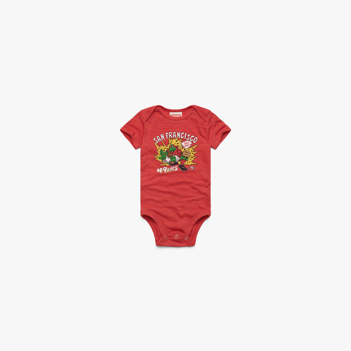 TMNT Raphael x San Francisco 49ers Baby One Piece