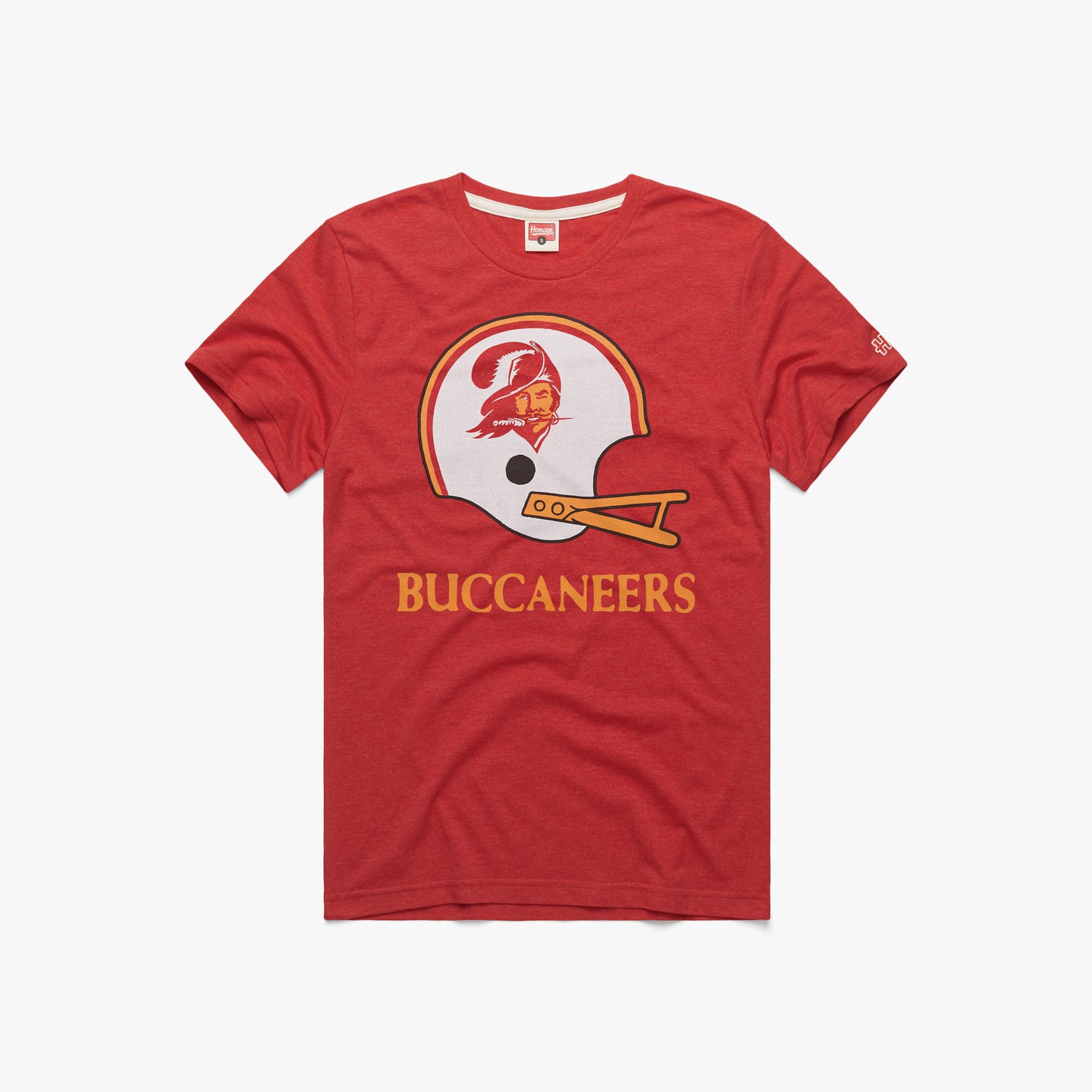 Tampa Bay Buccaneers Helmet Retro  Tampa Bay Buccaneers T-Shirt – HOMAGE