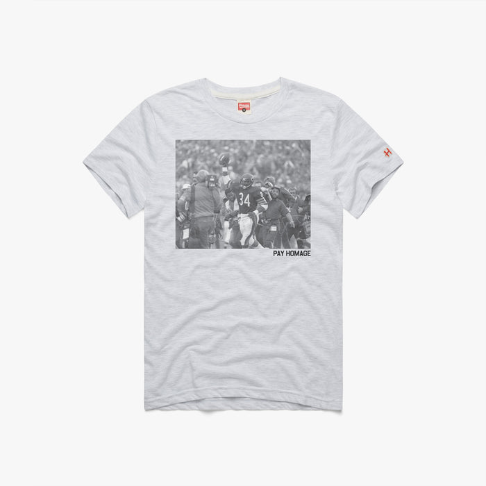 Walter Payton Pay Homage