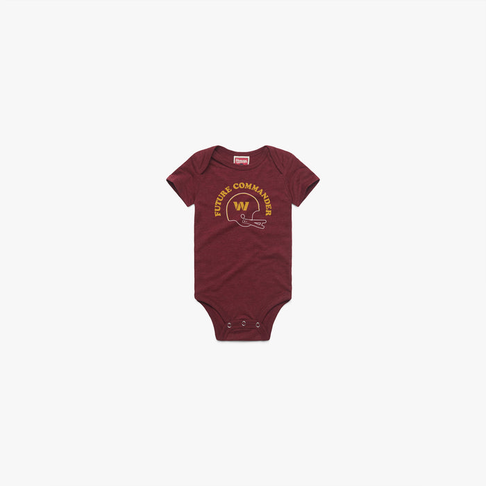 Washington Commanders Future Commander Baby One Piece