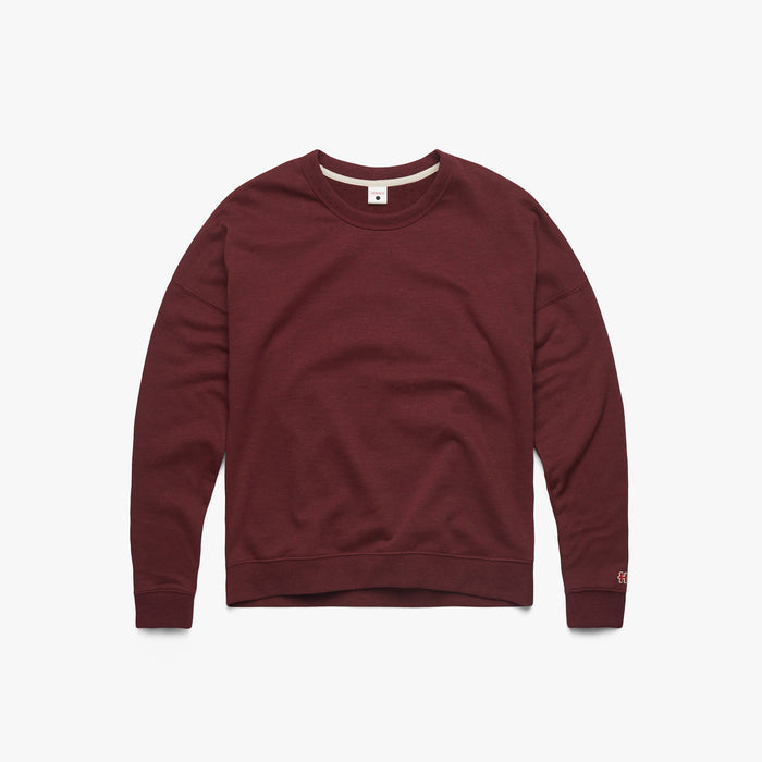 Women's Go-To Drop Shoulder Crewneck