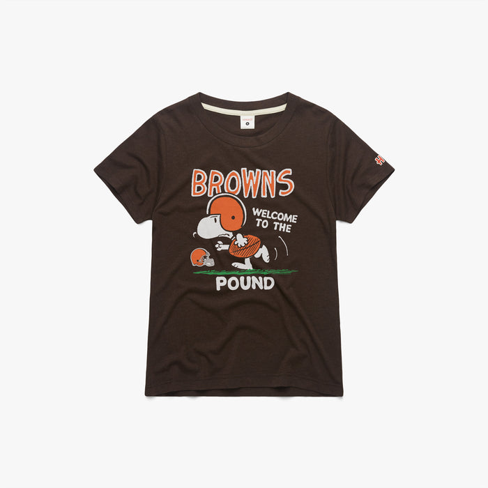 Women's Peanuts x Cleveland Browns Welcome To The Pound