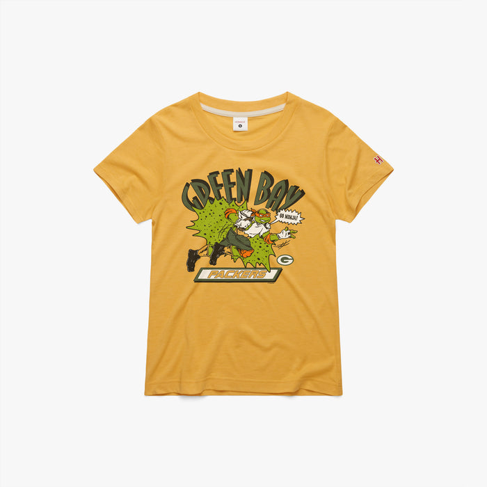 Women's TMNT Michelangelo x Green Bay Packers