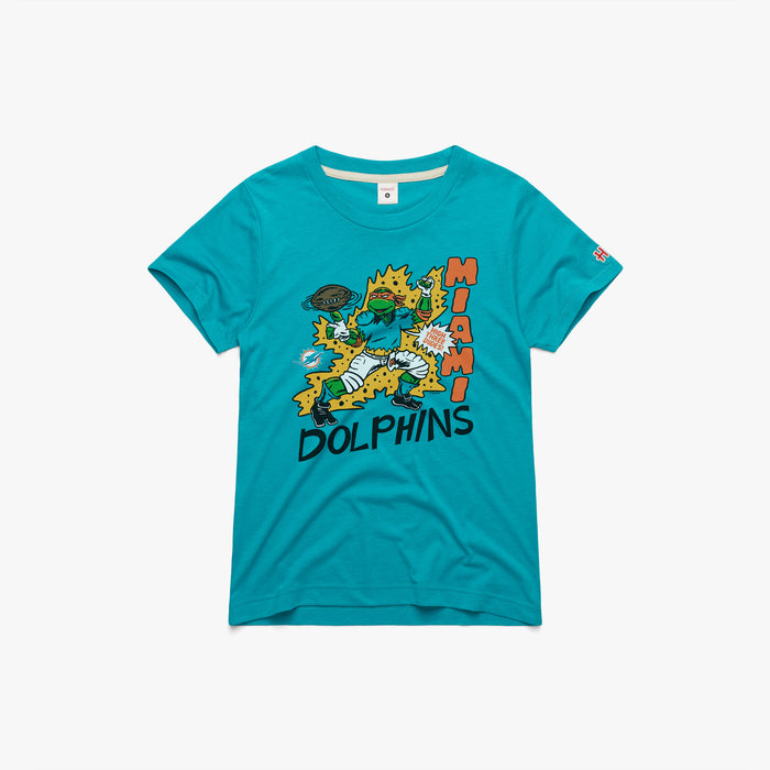 Women's TMNT Michelangelo x Miami Dolphins