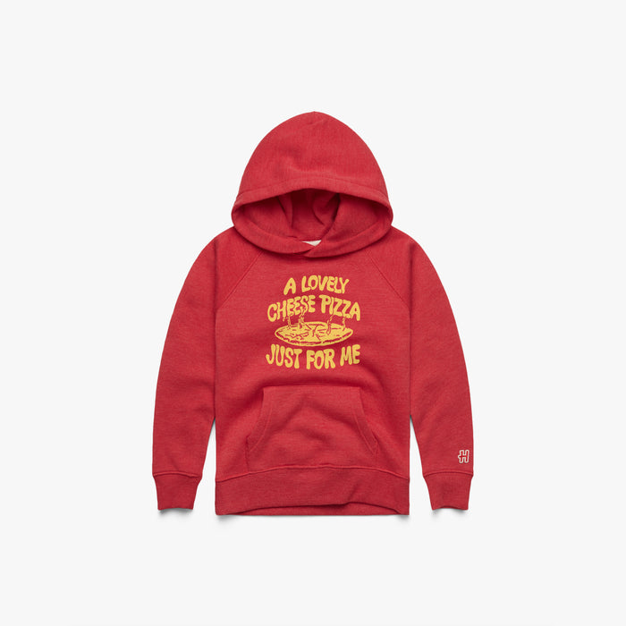 Youth Cheese Pizza Just For Me Hoodie