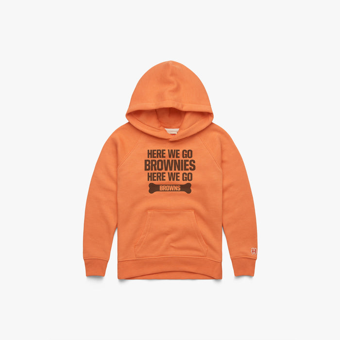 Youth Here We Go Brownies Here We Go Hoodie