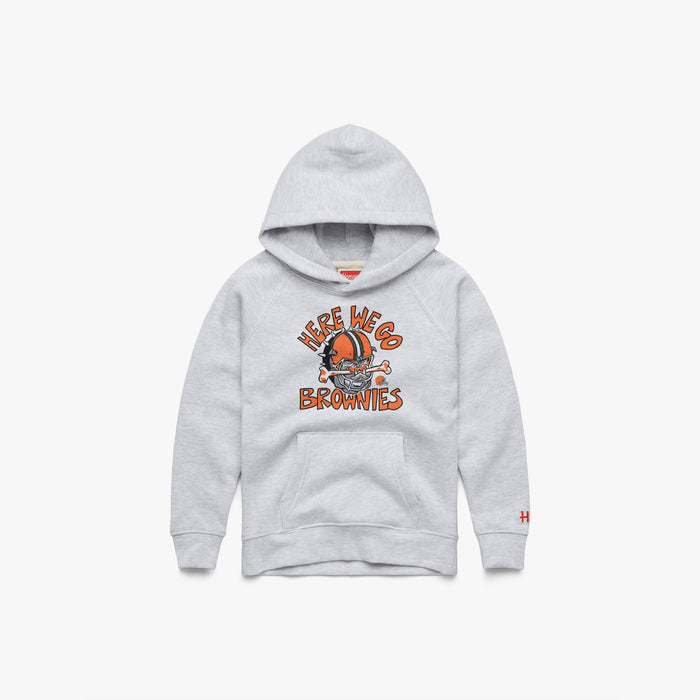 Youth Here We Go Brownies Hoodie