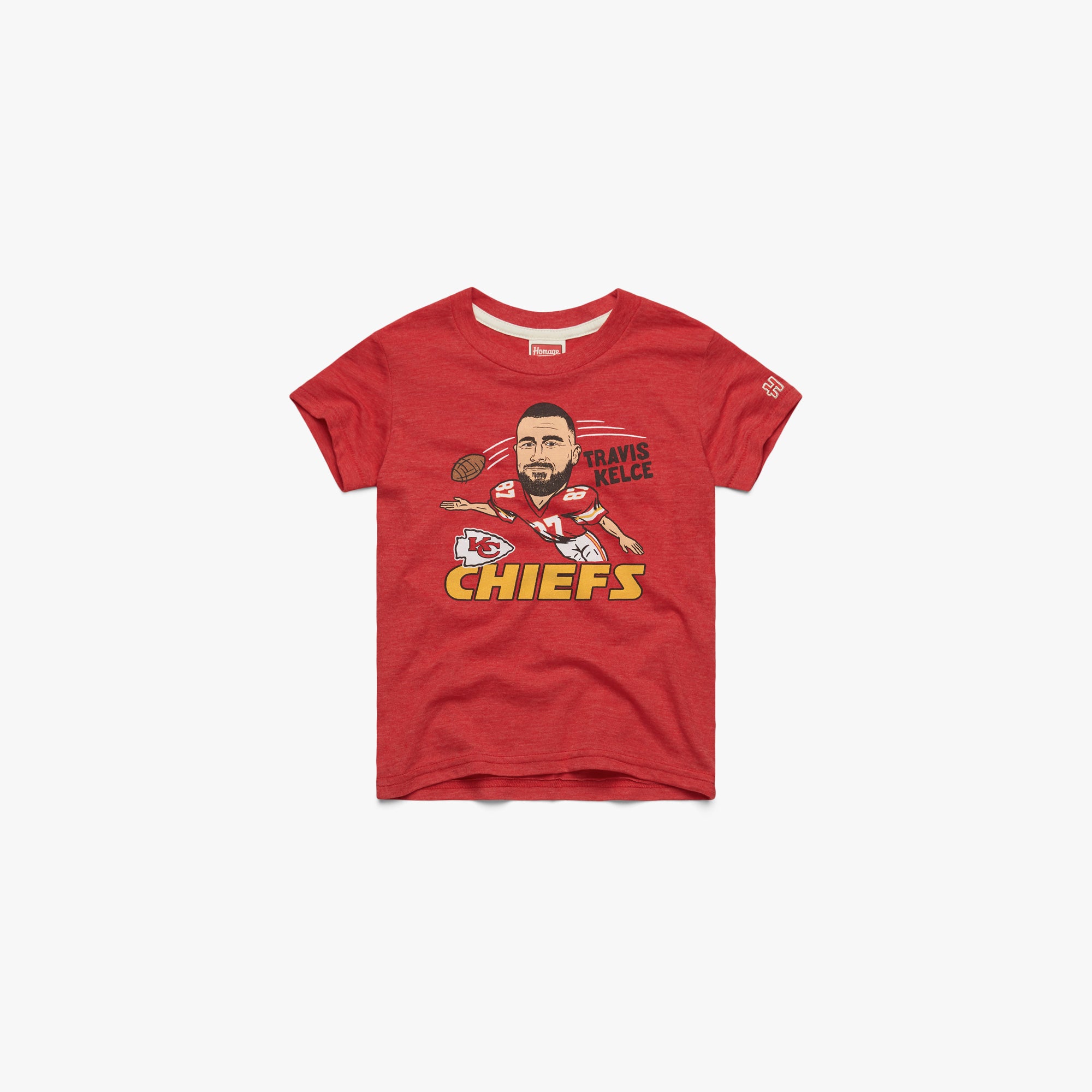 Kansas City Chiefs Travis Kelce  Retro Kansas City Chiefs T-Shirt – HOMAGE