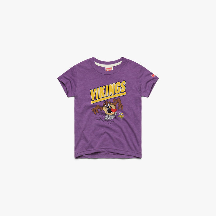 Youth Looney Tunes Taz x Minnesota Vikings