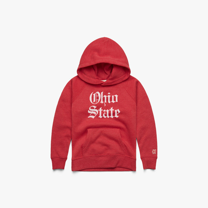 Youth Ohio State Olde English Hoodie