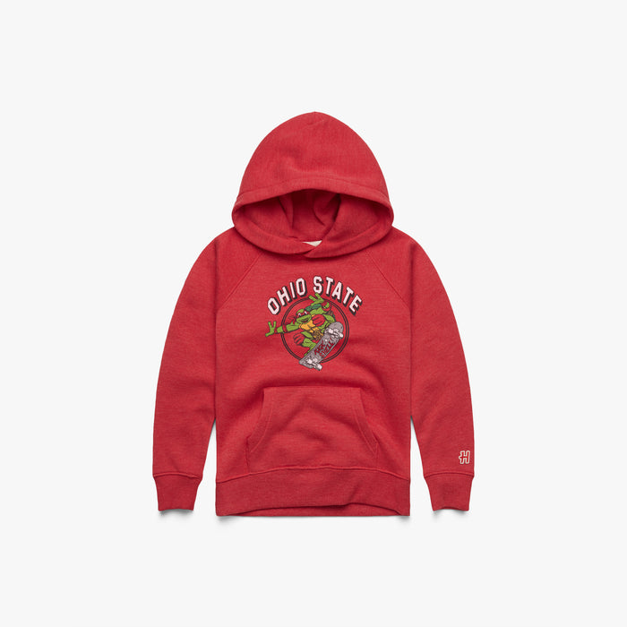 Youth TMNT Raphael x Ohio State Kick Shell Hoodie