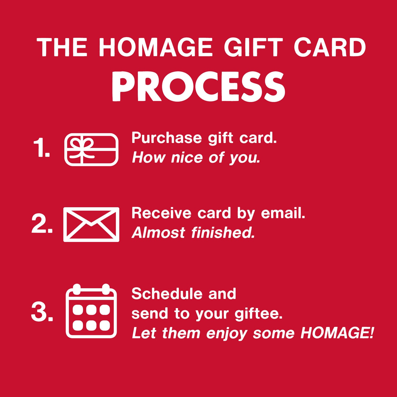 E-Gift Card from Homage. | No Color | Vintage Apparel from Homage.