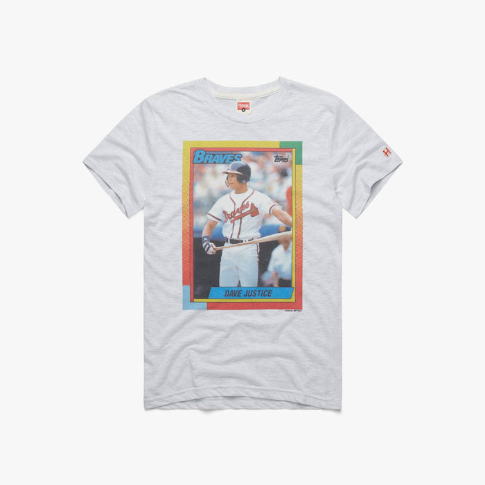 Chipper Jones Braves T-Shirt from Homage. | Navy | Vintage Apparel from Homage.