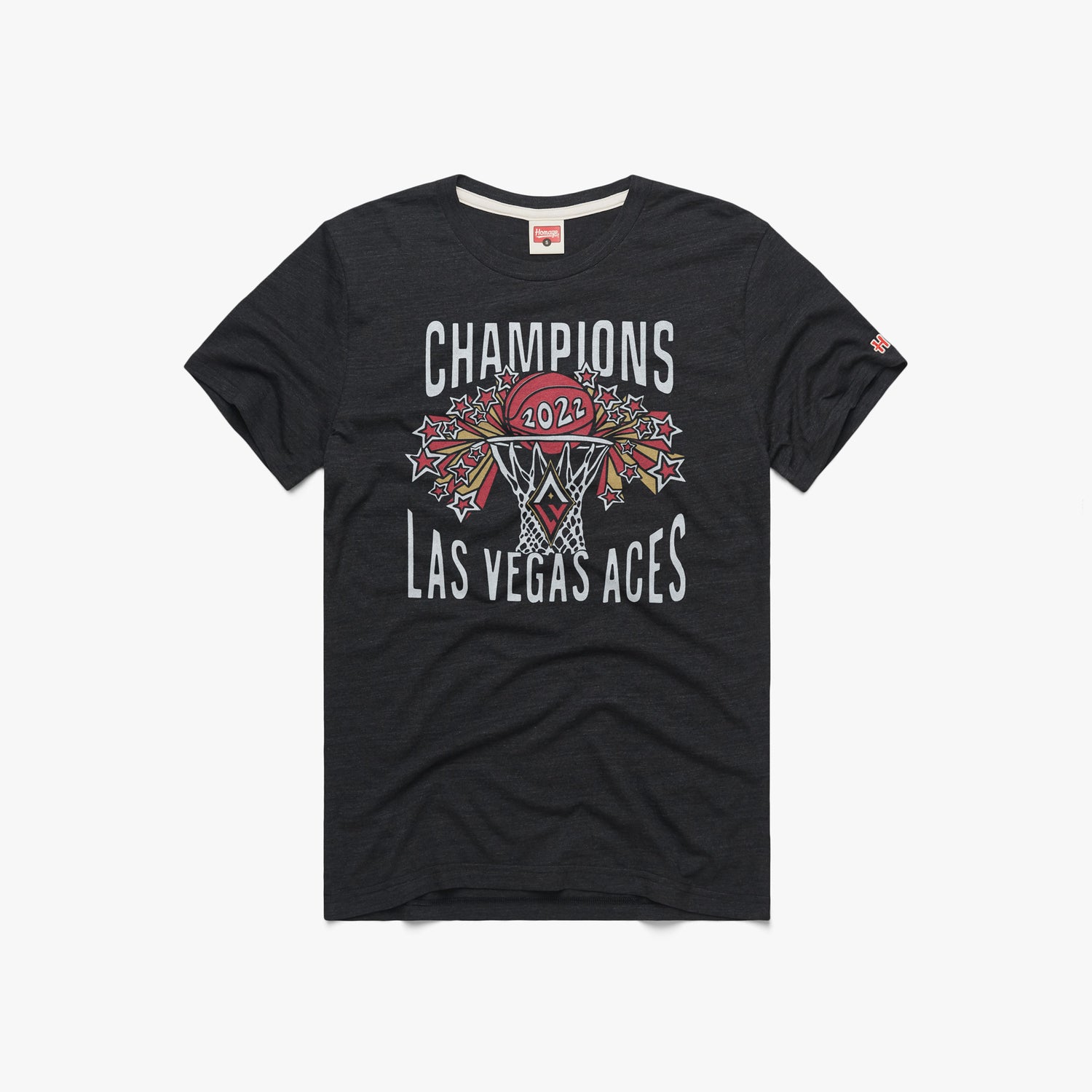 2022 W Las Vegas Aces Championship T-Shirt