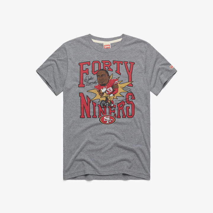 Deebo Samuel 49ers forty niners signature shirt, hoodie, sweater