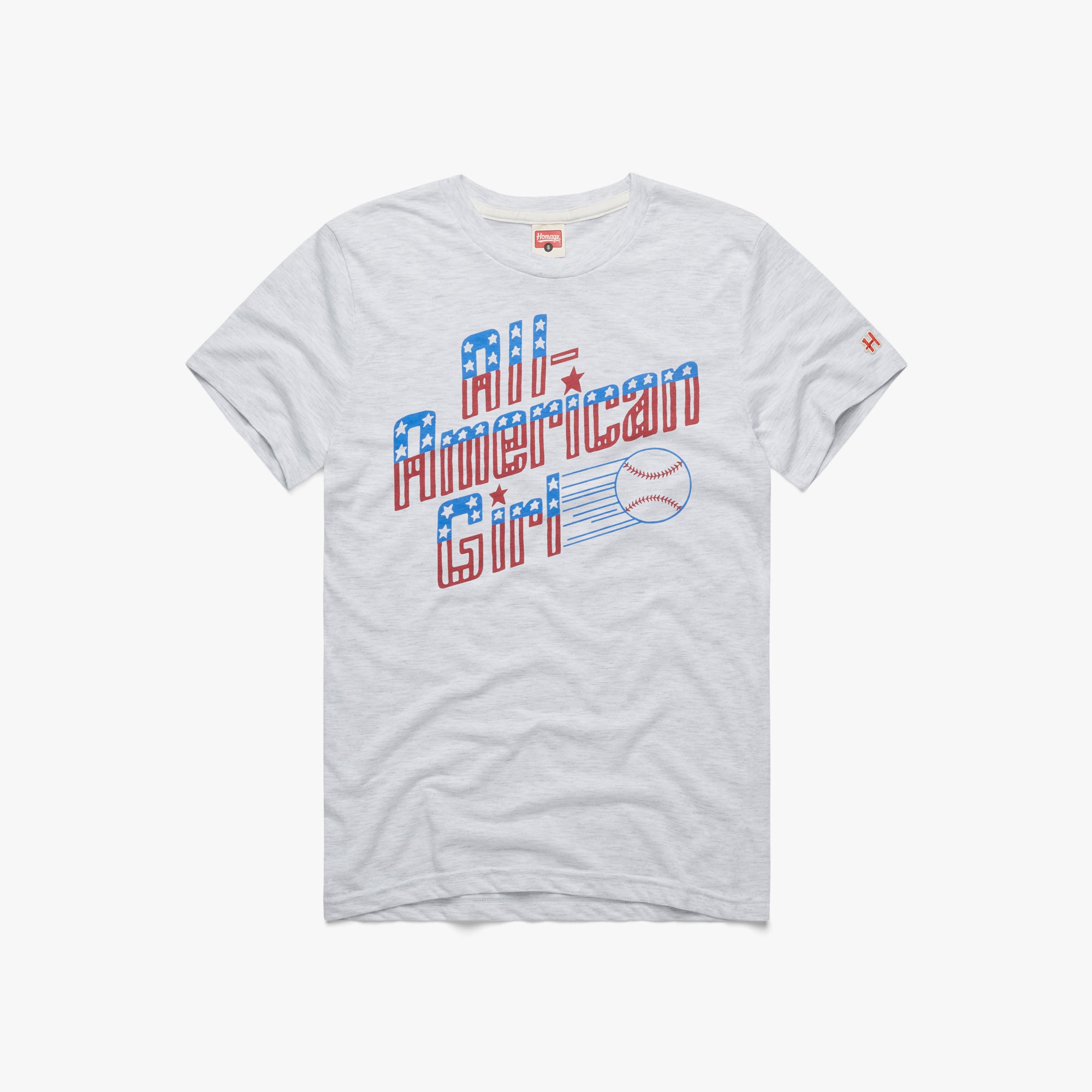 All American Girl | Retro Women's Professional Baseball League T-Shirt ...