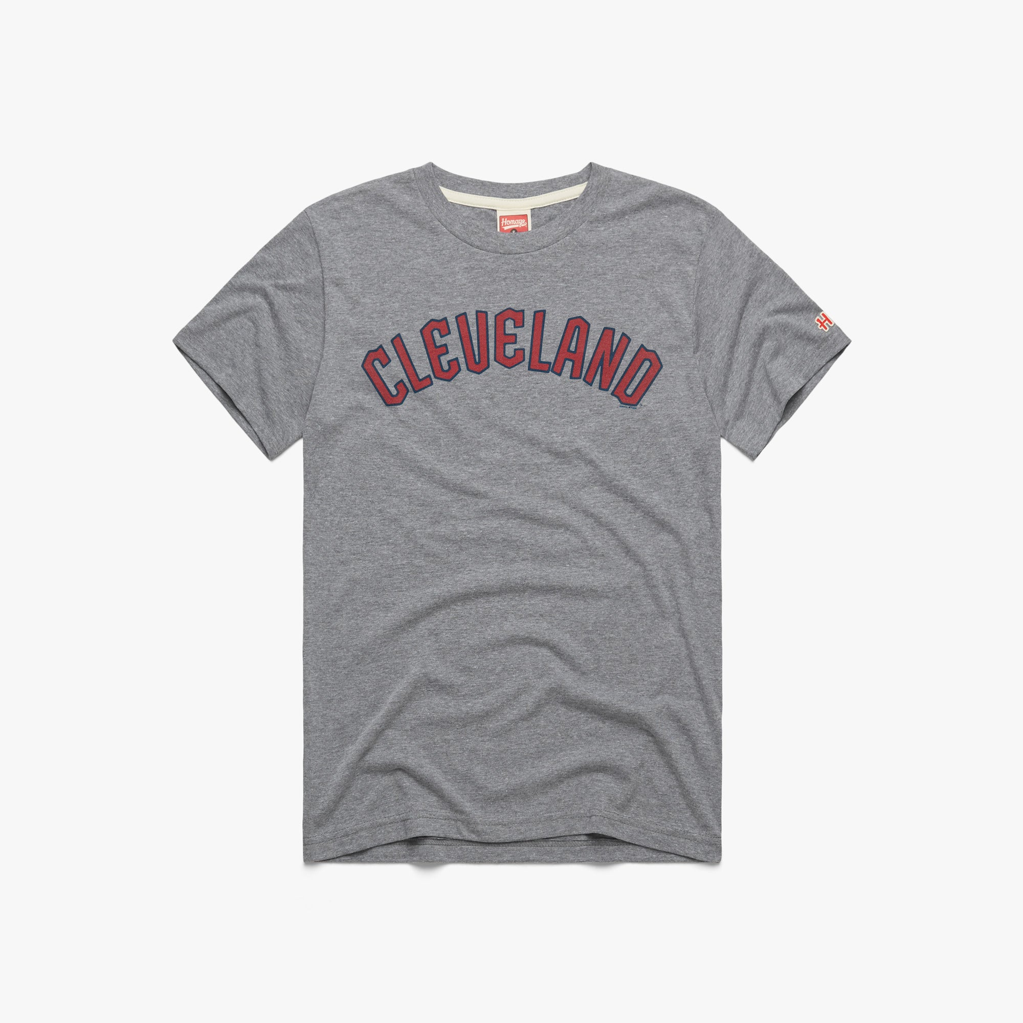 Official homage merch mlb x topps Cleveland guardians shirt