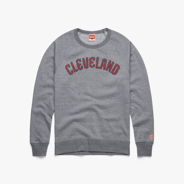 Arch Cleveland Guardians T-Shirt from Homage. | Navy | Vintage Apparel from Homage.